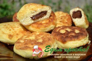 Сырники с шоколадом